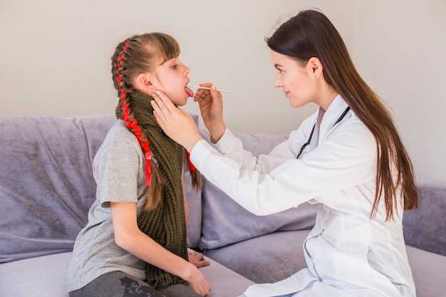Лечение першения в горле у детей